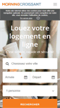 Mobile Screenshot of morningcroissant.fr